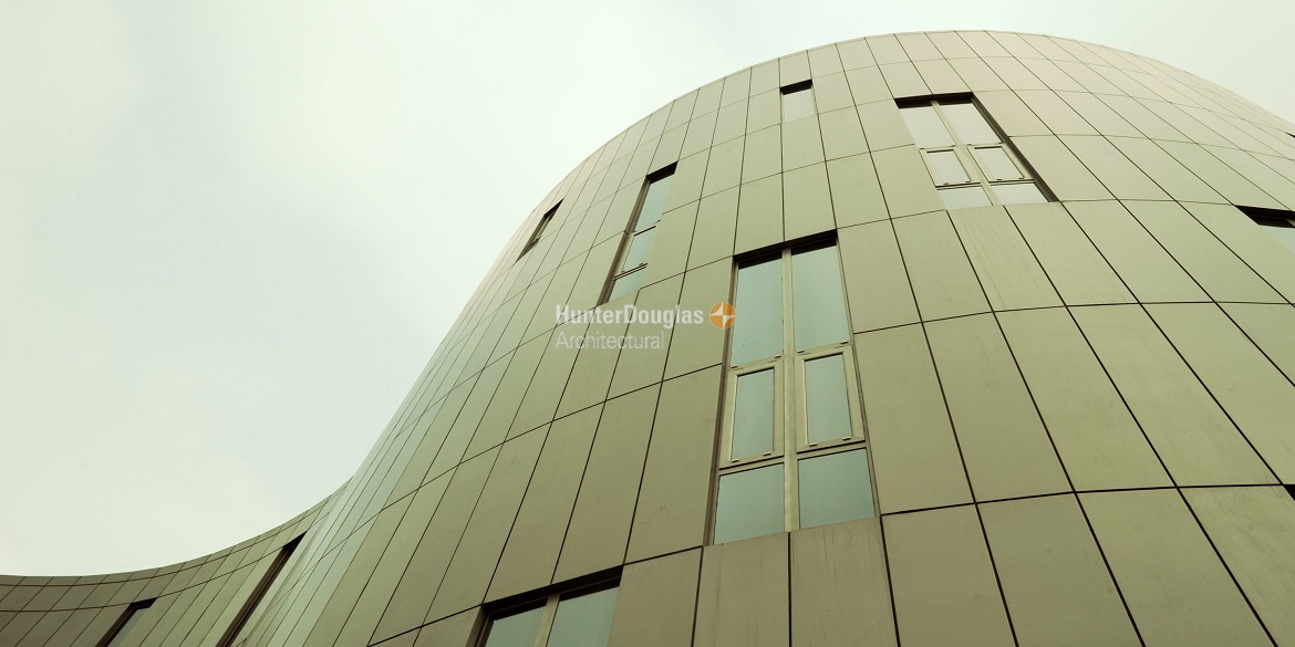 tấm ốp nhôm Quadro Clad. - Hunter Douglas