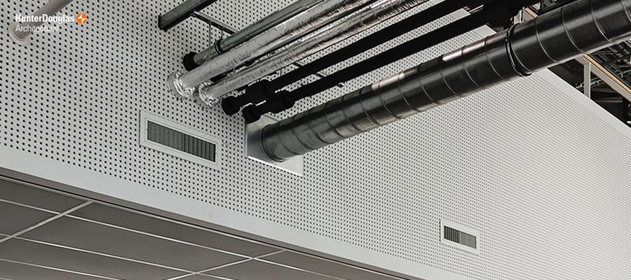 Xử lý tiêu âm bằng thiết kế Trần Nội Thất.